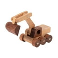 thumbnail image 3 of Zxpjkyu Wood Car Toy Engineering Vehicle Model for Kids Decor Figurine Fine Motor Skills Style D, 3 of 9