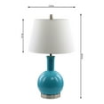 thumbnail image 5 of Abble Modern 2pcs Table Lamps Set with Beige Lamp Shade for Living Room and Bedroom -Blue, 5 of 5