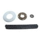 thumbnail image 2 of Kit De Cadena De Piñón De Motocicleta, Piñón Delantero De Acero 13T 10 MmH Kit De Cadena De Piñón De Rueda Sin Dientes Cadena De 120 Eslabones Para Modificación, 2 of 7
