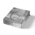 thumbnail image 4 of Erosebridal Housse de Couette Cercle Géométrique Simple, Literie Gris Blanc Taille Simple, Housse de Couette Ronde Dégradée Simple, Décoration de Chambre Ombrée Super Confortable, Réversible, 2 Pcs (Sans Couette), 4 of 7