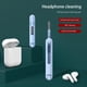 thumbnail image 3 of 1 kit de limpieza de 8 pulgadas para auriculares, bolígrafo limpio, cepillo extractor de llaves para Airpods, color azul, 3 of 7