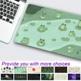 thumbnail image 7 of Kawaii Frogs Desk Mat Green Mouse Pad Cute Mousepad XXL Large Extended Gaming Pond Anime Frog Desk Pad 31.5x15.75 in, Japan/Korean Aesthetic Keyboard Mouse Mat for Girl Women Office Accessories, 7 of 7