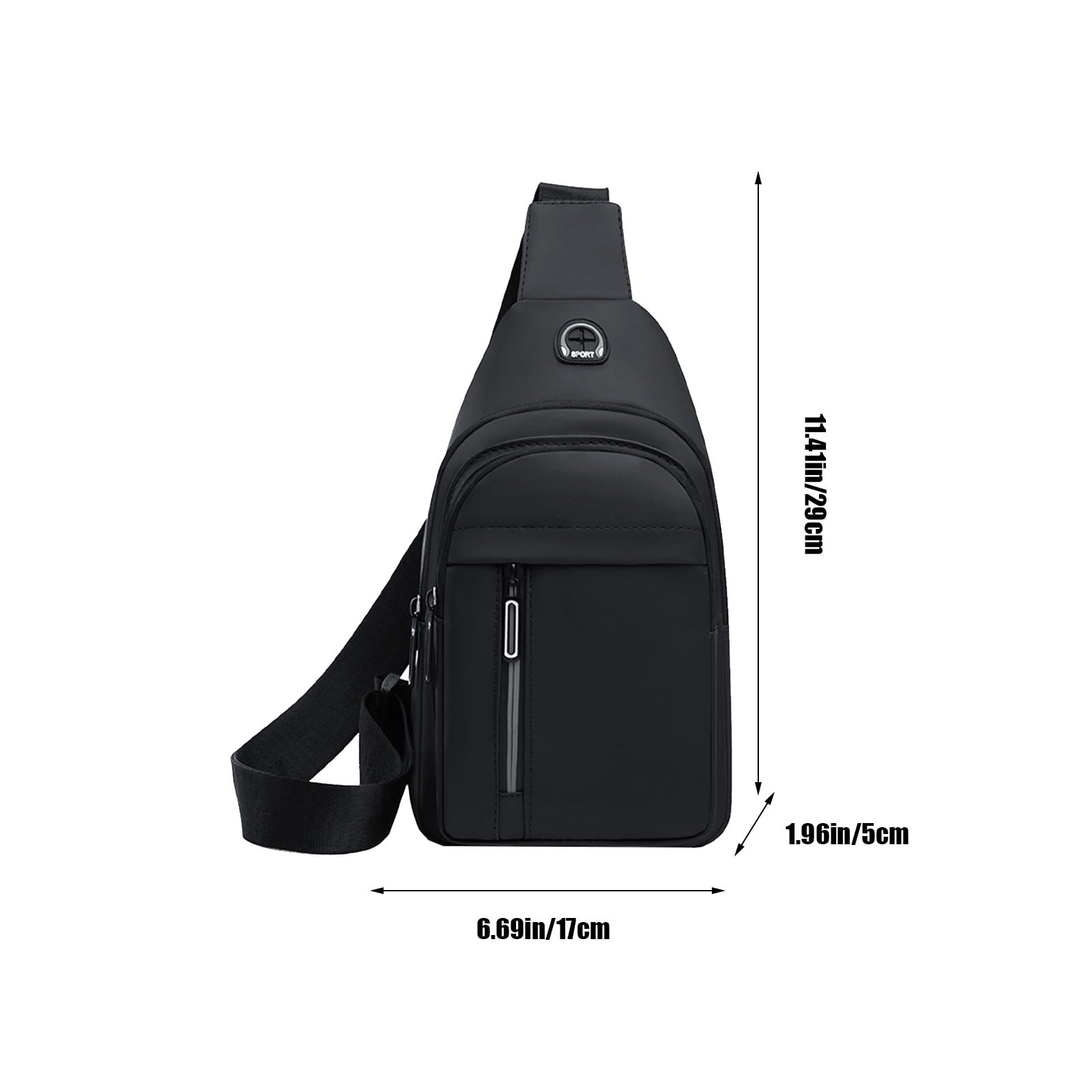 Sling Bag For Women Men, Sling Backpack, Multipurpose Crossbody, Shoulder Bag, Travel Hiking Daypack, Crossbody Shoulder Tote Crossbody Backpack Shoulder Bag