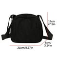 thumbnail image 2 of Bolso Bandolera de Pana, Bolso Casual de Hombro para Mujer con Correa Ajustable, Bolso de Gran Capacidad, Tote para el Día a Día con Bolsillos Interiores, Bolso para el Transporte y Viajes., 2 of 2