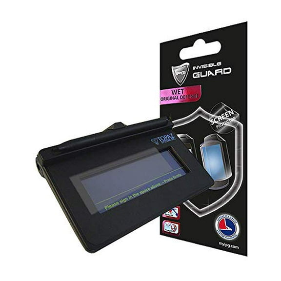IPG IPG for Topaz signature pads Screen Protector SigLite T-S460 / T-S460-BT/T-S461 / T-L460 / T-LBK460 / T-LBK460-BT/TM-LBK460 3 UNITS Free Replacement Clear Bubble Free screen protection c