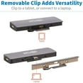 thumbnail image 6 of Tripp Lite USB C Docking Station HDMI USB-A SD/Micro SD PD Charging Gray - for Notebook/Tablet/Smartphone/Projector/Monitor - 60 W - USB Type C - 3 x USB Ports - HDMI - Thunderbolt - Docking, 6 of 9