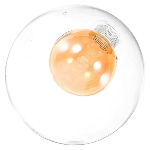 GOOHOCHY Clear Glass Globe Lamp Shade For Table Lamps And Floor Lights 12cm Decorative Replacement Glass Shade For Modern Home And Office Lighting