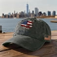 thumbnail image 2 of 250 Anniversary USA Hat 1776-2026 Embroidery Liberty Patriotic Baseball Cap Adjustable 250th Anniversary USA Hat,Camouflage Green, 2 of 5