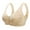 Khaki, variant on nerohusy Womens Bras No Wire,Women Breathable Bra Adjustable Thin Strap Sport Bra Stretchy T-Shirt Bra Wire-Free Push Up Lift Fit Bra Underwear,Beige,S