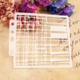 thumbnail image 1 of New Design Alphabet/Clock/House Plastic Layering Stencils DIY Painting Scrapbooking Cake Template Coloring Crafts Paper Card, 1 of 7