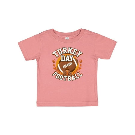 

Inktastic Thanksgiving Football Turkey Day Gift Baby Boy or Baby Girl T-Shirt