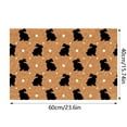 thumbnail image 3 of asddcavvf Tapis de Bienvenue en Forme de Lapin de Pâques Absorbant l'Eau pour Intérieur et Extérieur, 3 of 6