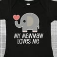 thumbnail image 4 of Inktastic My Mawmaw Loves Me Grandchild Boys or Girls Baby Bodysuit, 4 of 5