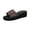 Black, variant on Willtoo Slide Sandals for Women Open Toe Flat Slippers Slip On Pool Shoes Summer Comfortable Walking Mules 2026
