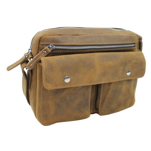 Vagarant Traveler Leather Casual Messenger Bag LM09.VB