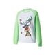thumbnail image 3 of VISgogo Mujer Primavera Otoño Casual Pullover Manga Larga O Cuello Deer Print Patchwork Sudadera VISgogo moda, 3 of 9