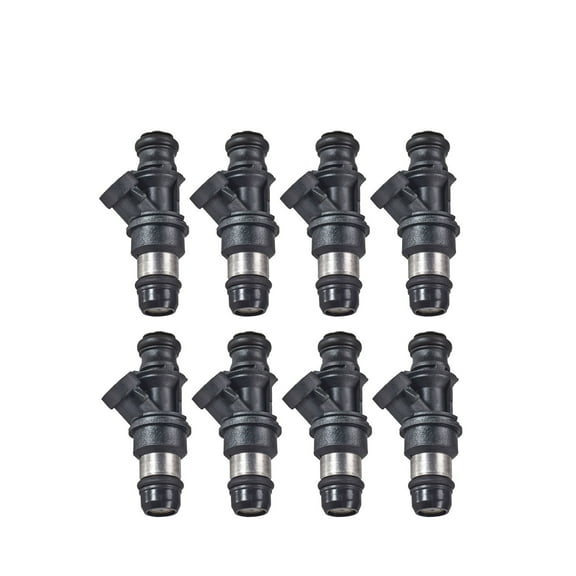 Set of 8 Fuel Injectors Compatible with 2001-2007 Buick Cadillac Escalade Chevy Silverado Suburban GMC Yukon Hummer Isuzu, 4.8L 5.3L 6.0L