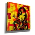 thumbnail image 2 of Epic Graffiti 'Revolver Yellows' by Abstract Graffiti Canvas Wall Art, 12" x 12", 2 of 2