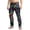 A-Blue505, variant on XIAONU Mens Fun Print Cargo Pants Slim Fit Full Length Belted Waist Trousers Bold Whimsical Parade Bottoms