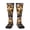 2 Black-2, variant on Womens King Pharaoh Tutankhamun Egypt Tut Egyptian Knee High Socks Comfy Thermal Boot Long Socks