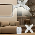 thumbnail image 1 of Vaidha High Brightness Led Leaf Light Folding Quadruple Leaf Light Screw-in Lamp 28W E27 Threaded Port 6500K Colour Temperature ABS Material, 1 of 7