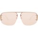 thumbnail image 1 of Gafas De Sol De Aviador De Moda Para Mujer Para Hombre Gafas De Sol Con Montura Sin Montura De Metal Retro Lentes De Sol Para Mujer Sj1192-marrón, 1 of 5