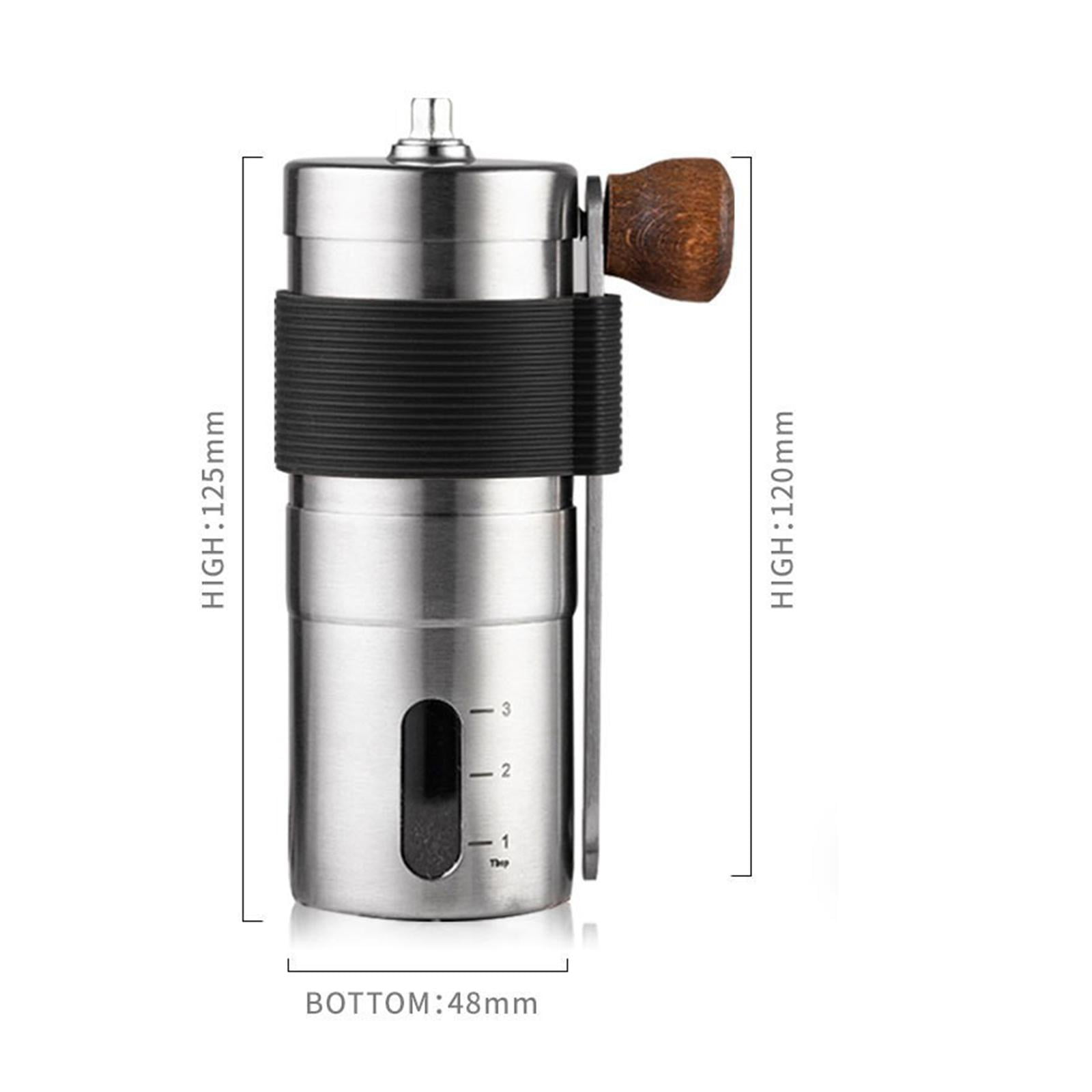 Nishiyuenyi Manual Burr Coffee Grinder Spice/Nuts Grinding Mill for Travel Restaurant Office
