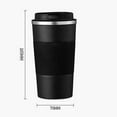 thumbnail image 6 of Hariumiu 510ML Thermal Cup Temperature Display Insulated Coffee Mug Stainless Steel Vacuum Tumbler for Hot And Cold Drinks, 6 of 8