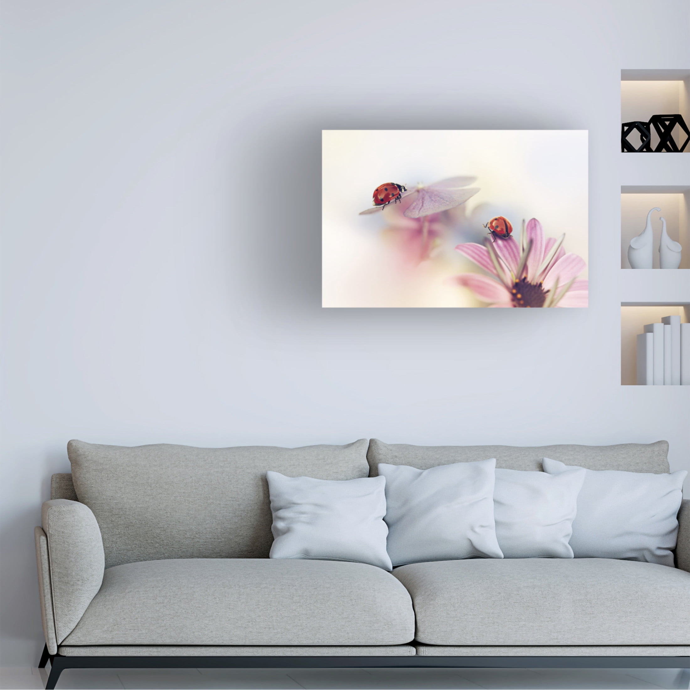 Canvas Wall Art - Ellen Van Deelen 'Last Days Of Summer' Wall Art for Living Room, Bedroom, or Office D?cor by Trademark Fine Art - 32 x 22 Inches
