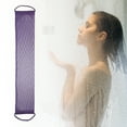 thumbnail image 2 of Toalla de exfoliación elástica Unique Bargains 1 Pc para el cuerpo, exfoliante para baño y ducha 29.92"x5.51" púrpura, 2 of 6