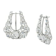 Betsey Johnson Women's Western Glam Buckle Large Stud Earrings C80