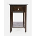 thumbnail image 2 of Modern Espresso Chairside End Table, 2 of 10