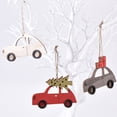 thumbnail image 4 of Naiovety Colgante en forma de coche de Navidad Prop Colgantes de vacaciones Estilo simple Árbol de Navidad Decoración colgante Festival Kits de decoración para fiestas Tipo 1, 4 of 6