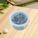 thumbnail image 1 of Caja de Almacenamiento de Alimentos Mini Redonda - Azul, Dispensador de Queso para Refrigerador Fruta con Tapa Giratoria, 1 of 6