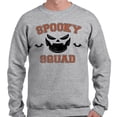 thumbnail image 2 of Spooky Squad Long Sleeve Shirt Unisex Small Grey, 2 of 5