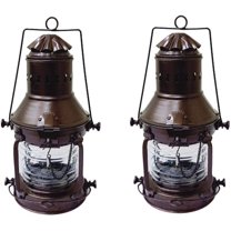 Nautical Maritime Metal Lanterns Ship Oil Lamps ~ Light