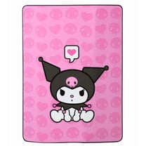 Sanrio Kuromi Super Soft Silk Touch Throw Blanket