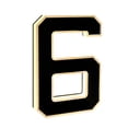 thumbnail image 2 of KOYPTL 10 Inch Solar Lighted House Numbers for Outside Light Up IP45 Waterproof LED Address Numbers Signs for Houses Large Personalized Illuminated Exterior Modern House Numbers Light Black 0-9, 2 of 5