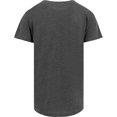 thumbnail image 2 of Build Your Brand - Camiseta de manga corta de corte largo para hombre (Carbón) Build Your Brand UTRW5671_P, 2 of 3