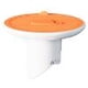 thumbnail image 1 of Drenaje de piso magnético Filtro de inodoro antiolor para baño/cocina (naranja), 1 of 3