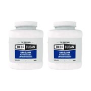 Beer Clean Glass Cleaner, Unscented, Powder, 4 lb Container
