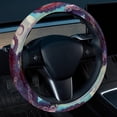 thumbnail image 2 of Octopus 14.5 Inch Printing PVC Leather Steering Wheel Cover Car Wheel Covers Auto Accessories, 2 of 6