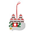 thumbnail image 2 of Vaidha PVC Personalized Survived Family Of Ornament 2024 Christmas Holiday Decor, 2 of 3