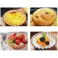 thumbnail image 4 of 10 Pcs Egg Tart Molds, Mini Tart Pan for Baking, Aluminum Tins Mould for Tart Shells, Pie, Cupcakes, Mini Cake, Pudding, Jello, Muffin and Chocolate, 4 of 6