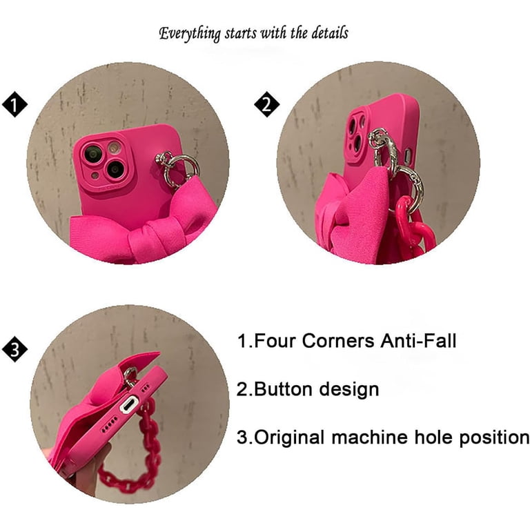 Bow Phone Case, Exquisite Bow Phone Case for iPhone 15 Pro Max, Pink Red Bow Phone Case Fashionable Cute Big Bow - Walmart.com Bow Phone Case, Exquisite Bow Phone Case for iPhone 15 Pro Max, Pink Red Bow Phone Case Fashionable Cute Big Bow - Walmart.com