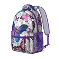 thumbnail image 2 of Butterfly Garden Themed Backpack - Waterproof, Breathable Mesh Straps, Colorful Butterfly Pattern for Daily Use, 2 of 5
