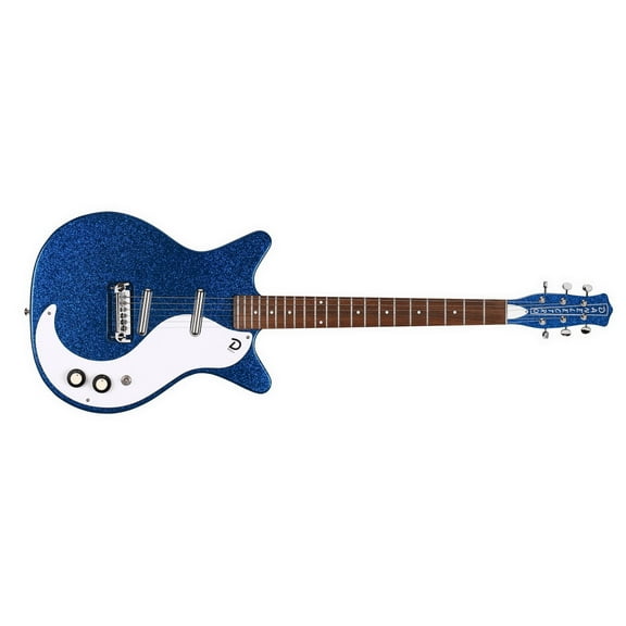 Danelectro '59M NOS  Metalflake Electric Guitar (Deep Blue Metalflake)