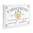 thumbnail image 2 of Farm Fresh Carrot Patch Seasonal Springtime Vegetables Wall Plaque Art, 19 x 13, Made In USA - By JJ Design House LLC, 2 of 6