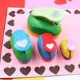 linyes Scrapbooking Cutter with Heart Shape Hole Punch DIY Craft Tool ...