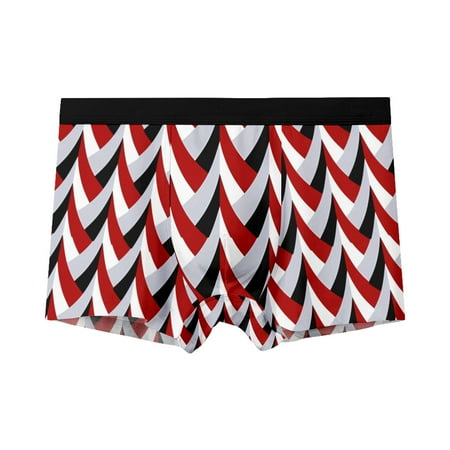 

Men s Mesh Boxer Briefs Cooling Breathable Sports Underwear Unique the geometry Trunks Unique Gifts for Boys Sizes 2XS-6XL